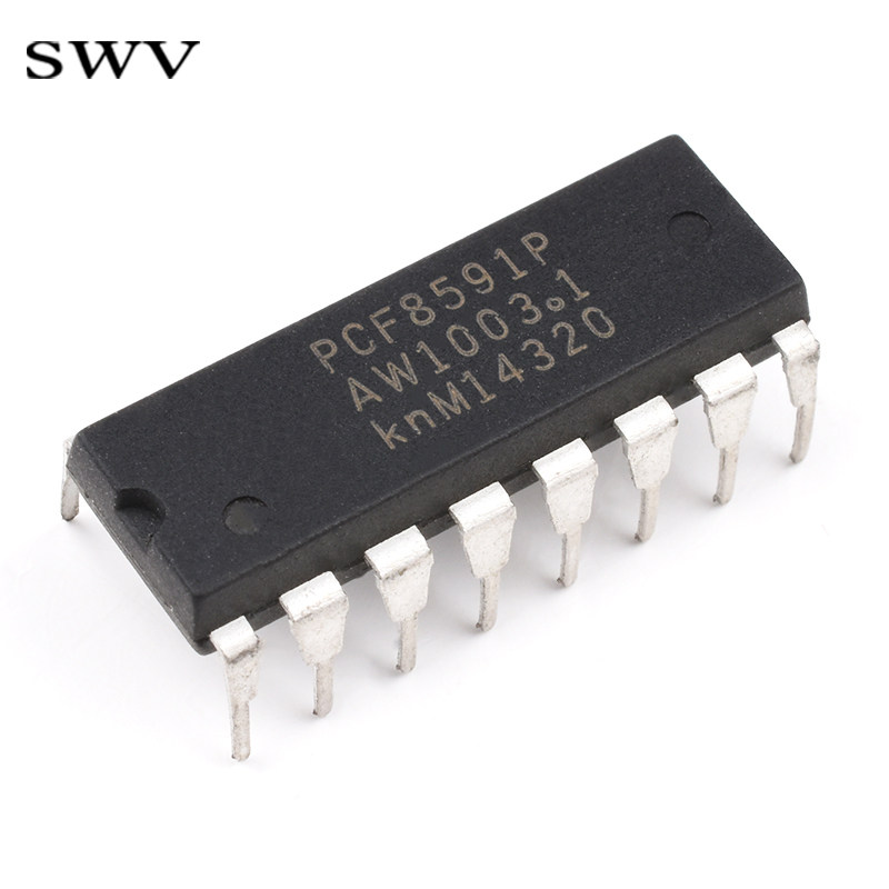 直插pcf8591ppcf85918位模数数模转换器adda芯片芯片