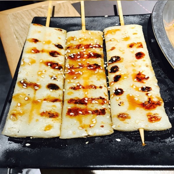 大米年糕油炸脆皮冷冻素食手把小串夜市小吃年糕