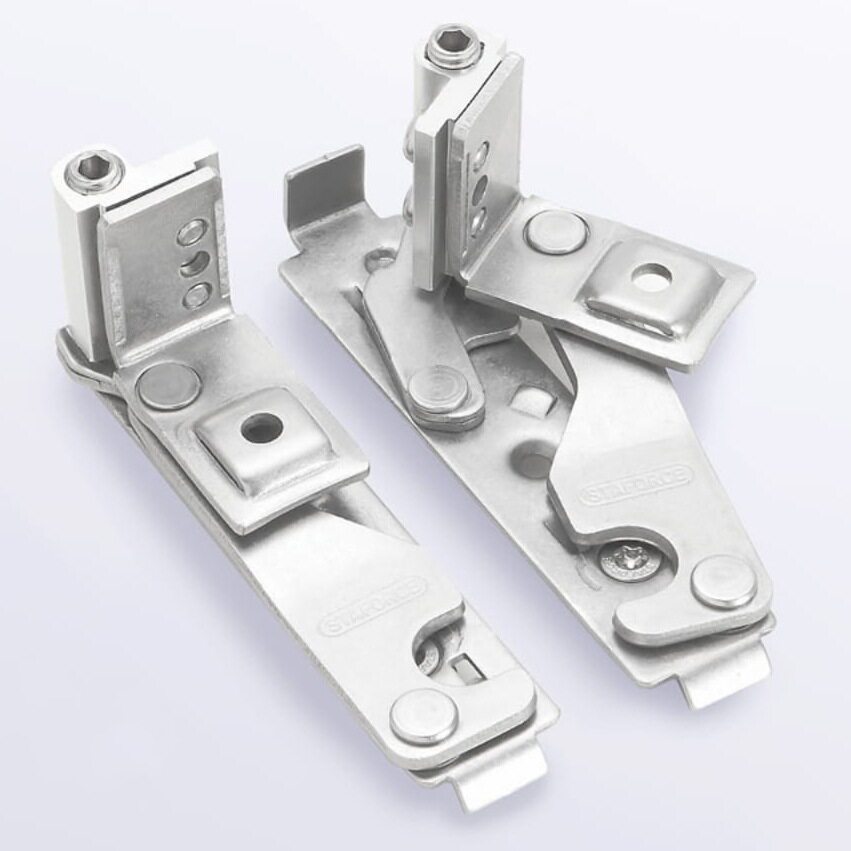 丹麦斯坦福执手铰链窗纱一体断桥平开门窗五金配件铰链(合页)