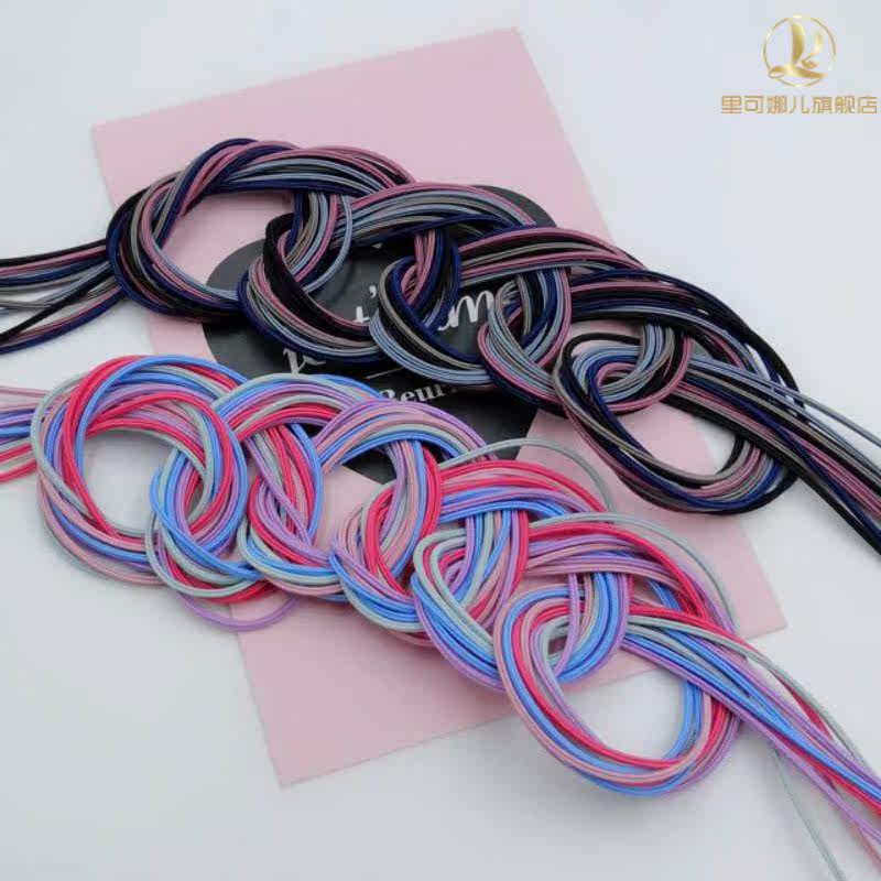 新品包邮韩时尚1.5mm细高弹力长发绳扎发饰