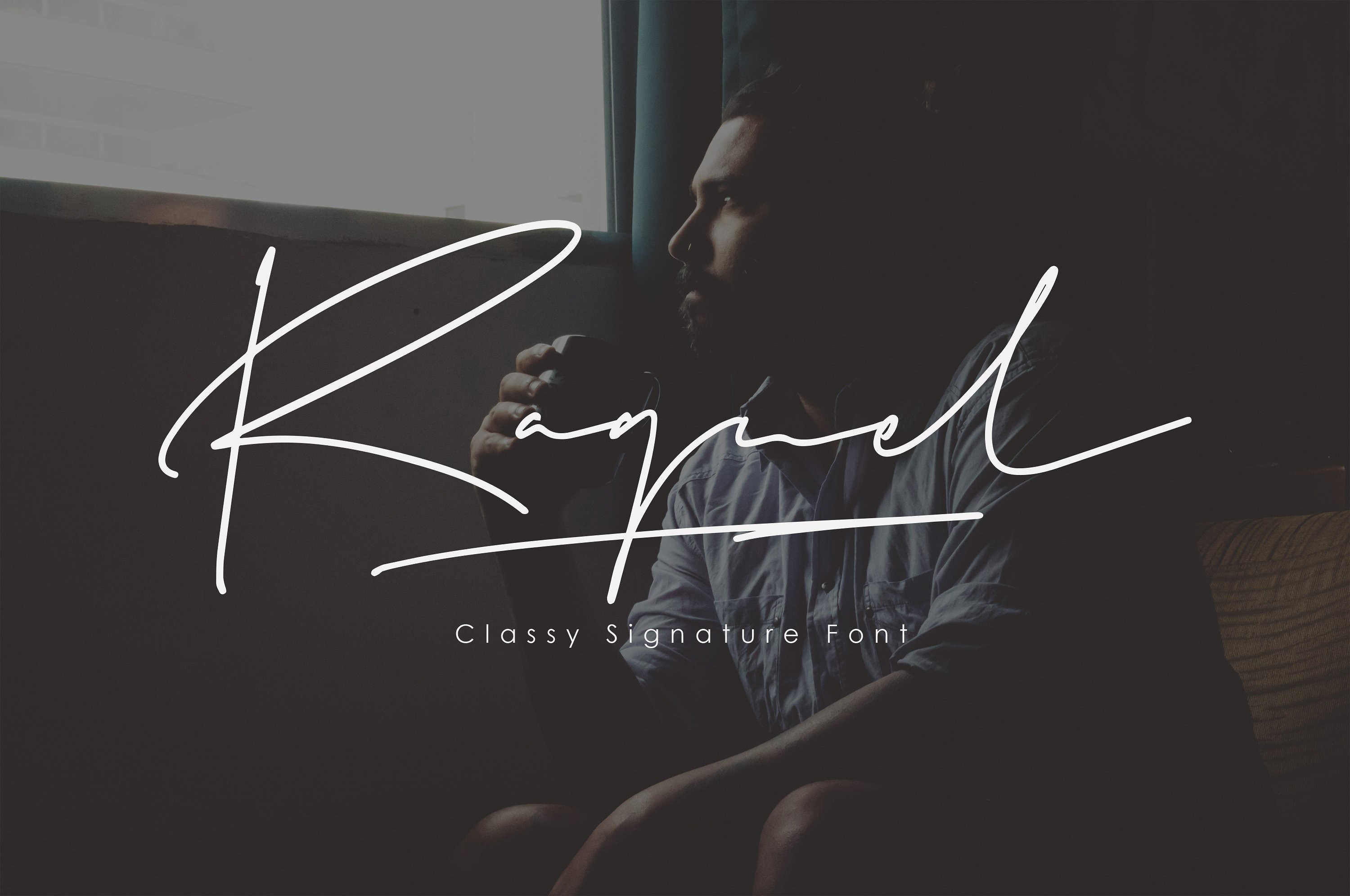 25款甄选高级优雅雅时尚艺术手写电影海报英文字体设计素材