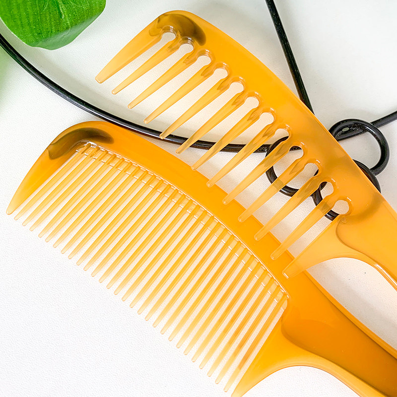 梳子女家用防静电牛筋梳排骨梳大齿梳子美发理发梳卷发长发梳头