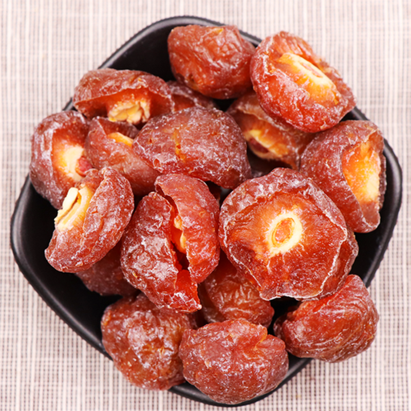 岭峥半边梅雪花梅鸳鸯梅李子没肉蜜饯果干200g零食果脯果干干话梅_双