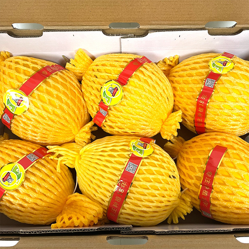 海南王品蜜瓜甜瓜香瓜皇品黄皮哈密瓜金美人甜如哈密瓜