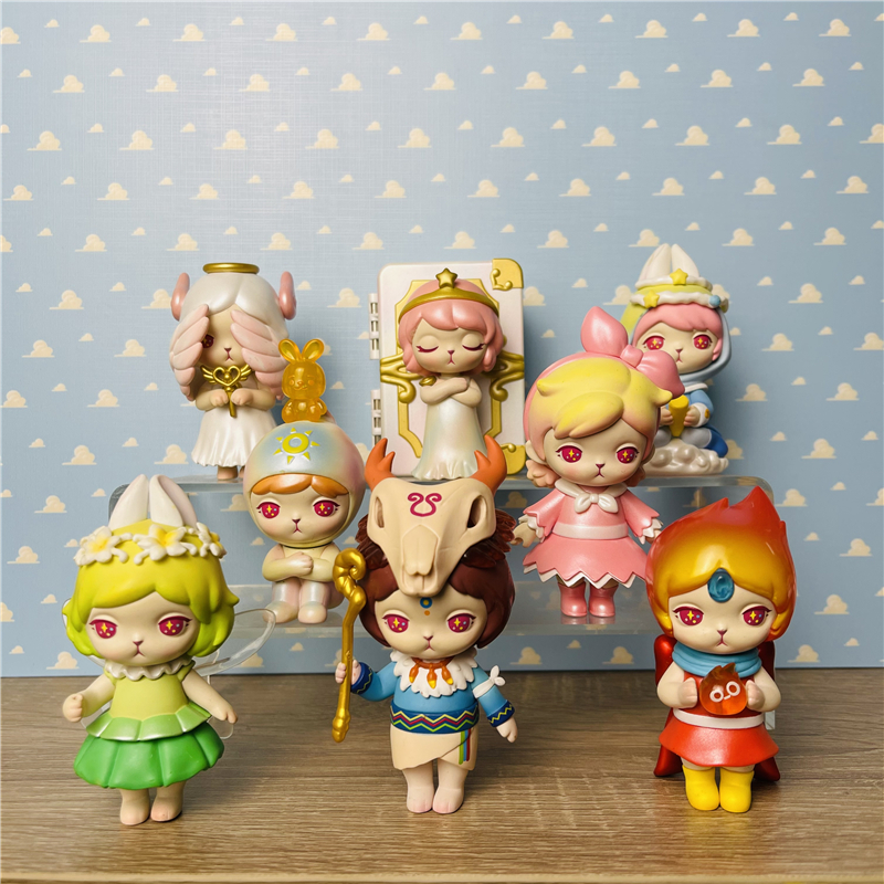 正版popmart泡泡玛特bunny魔法世界系列盲盒手办摆件潮玩盲盒