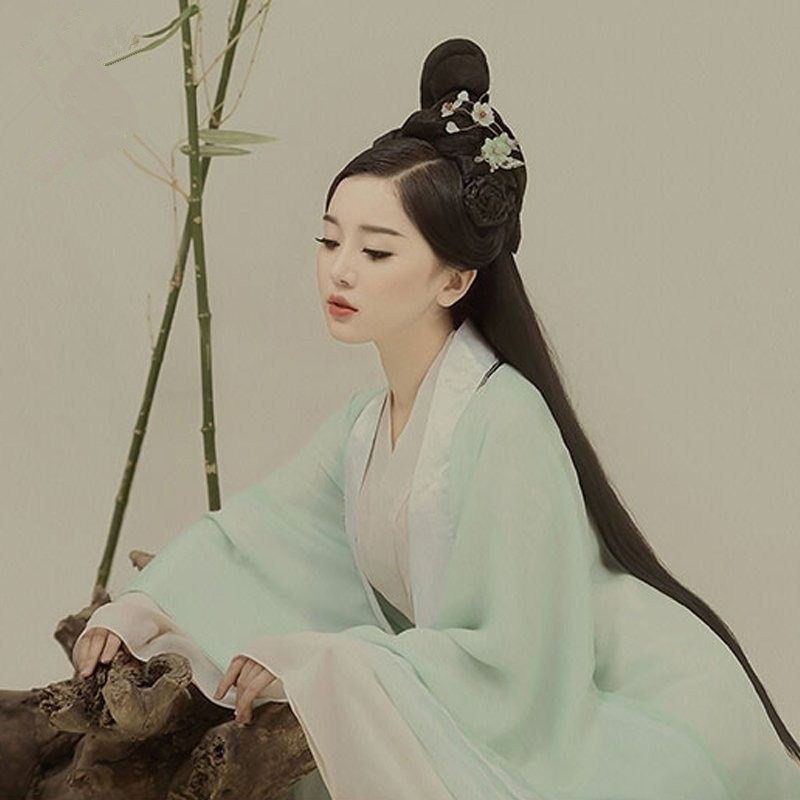 宋朝宫廷日常汉服古装服装仙女清新淡雅学生襦裙古代舞蹈