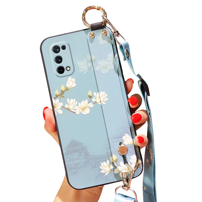 适用于realmeq2pro5g手机壳rmx2173带斜挎挂绳oppo真我q2pro手机套re