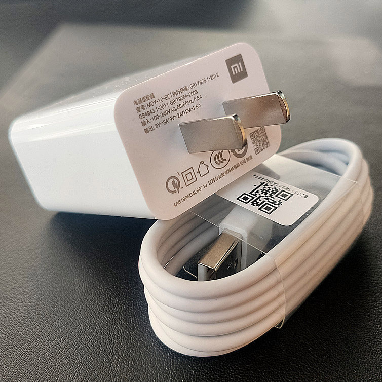 小米红米redminote8note7pro10x原装充电器typec手机数据线