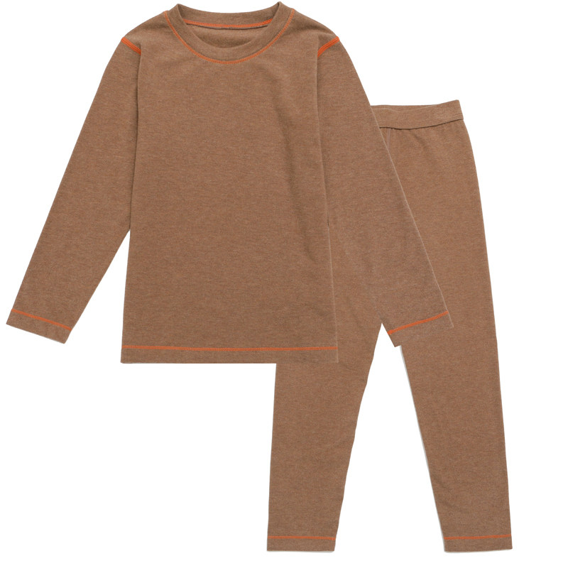 小博士drhappy秋冬款保暖色纺速暖绒套装家居服套装