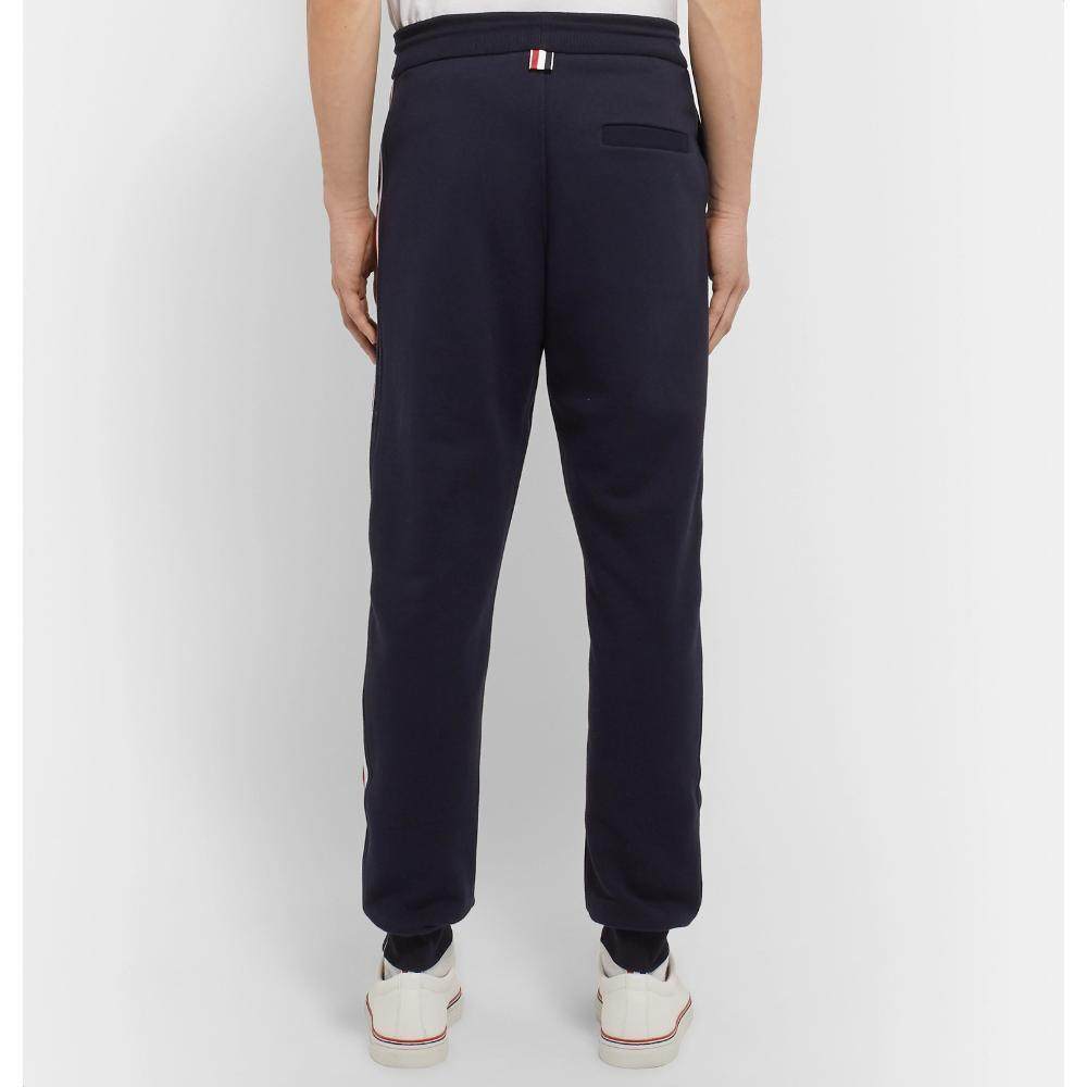 经典thombrowne宽松棉质平纹纹布运动运动休闲休闲裤运动中长裤/短裤