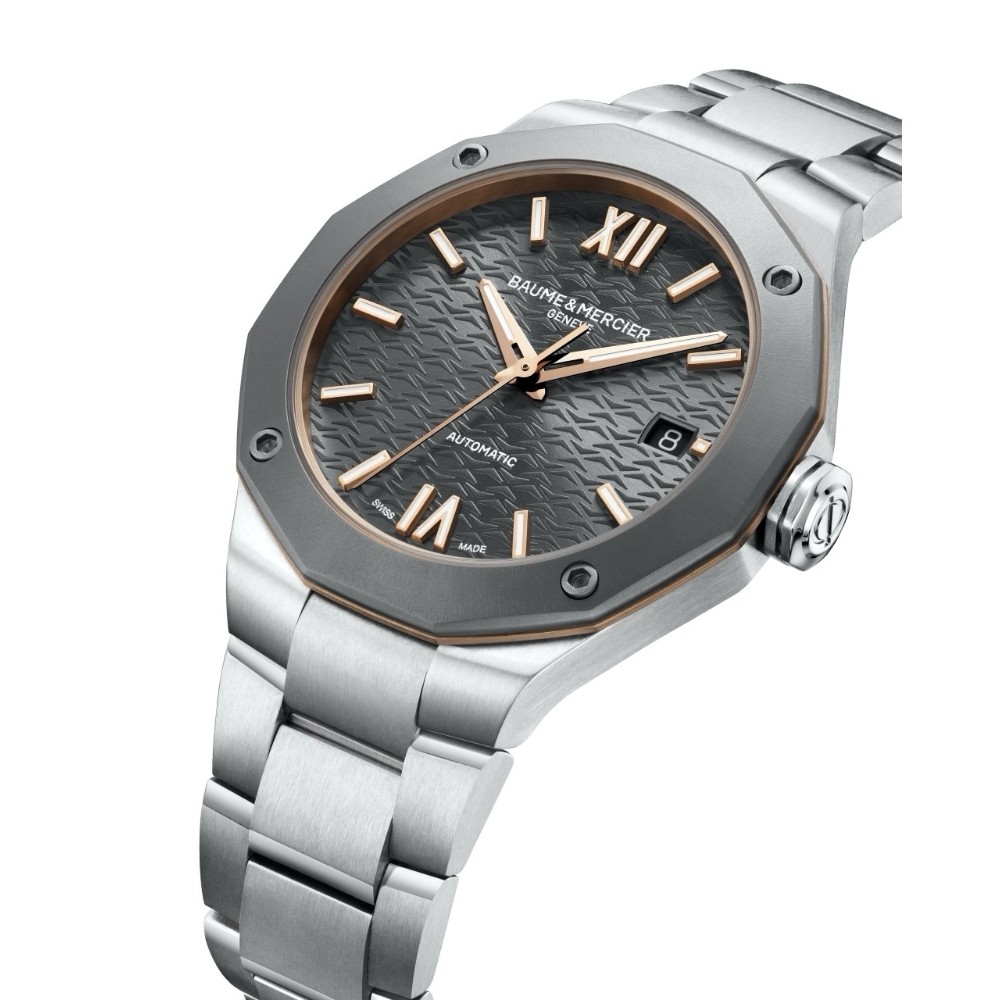 baumemercier名士riviera利维维拉女士精钢自动自动机瑞士腕表