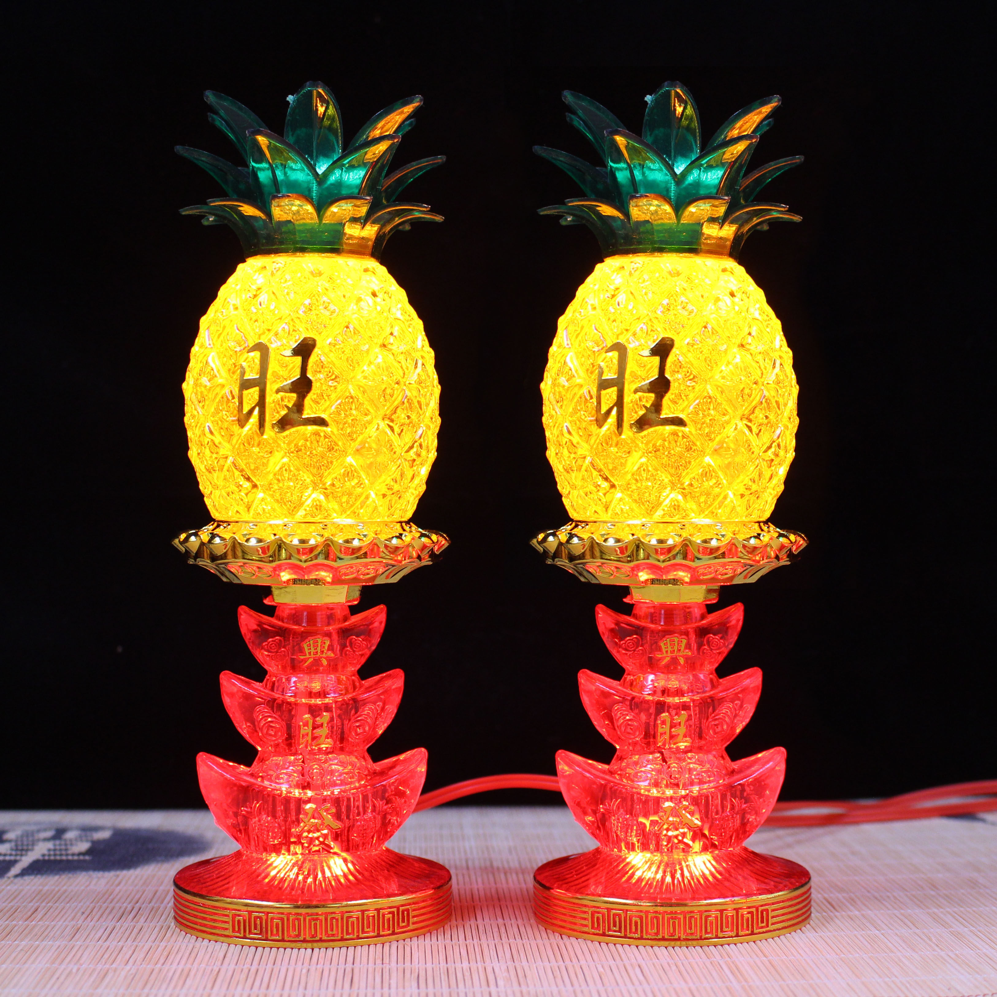 供灯led财神神灯兴旺发财灯佛长明灯台灯仙家烛台