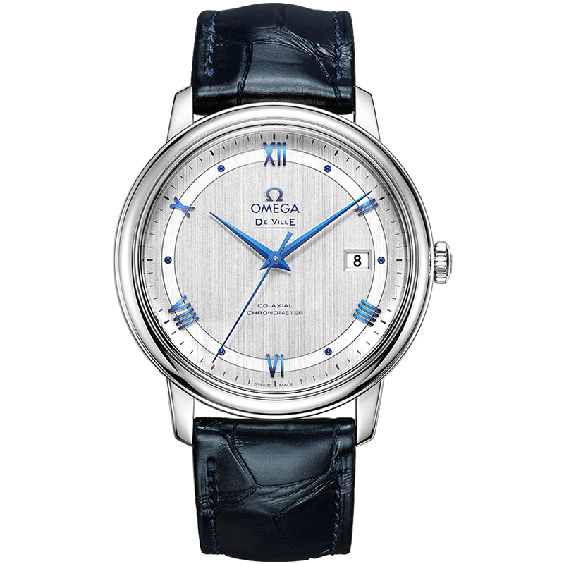 香港直邮瑞士正品欧米茄碟飞皮带机械手表男424.13.40.20.02.003