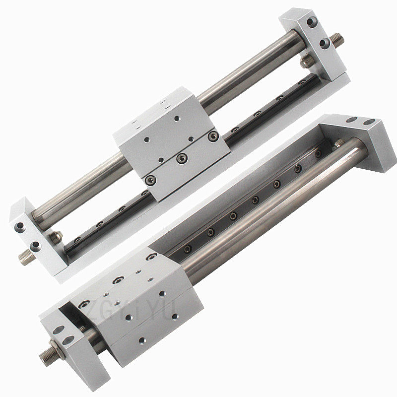 磁偶导轨无杆气缸rmh1620x100500sa气缸