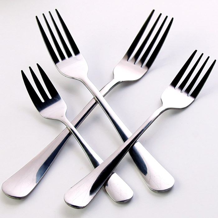 叉子5支西餐餐具创意长柄不锈钢水果家用儿童西餐餐叉