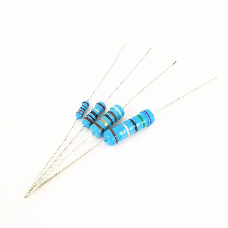 30k件025w五色环电阻3r30r300欧4w金属膜电阻元300k