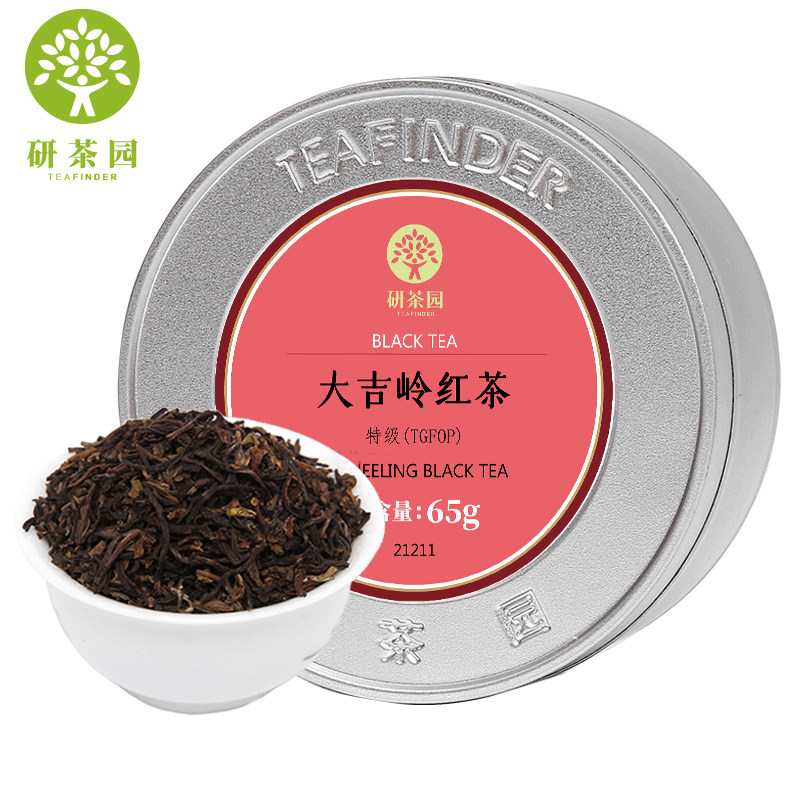 红茶茶园茶叶大吉特级tgfop65g罐装正宗精选高香其它红茶