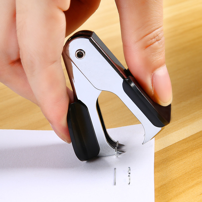 得力书针启钉钉器器拆挖钉订书针去除钳子拔订订书机