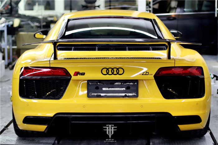 r8尾翼适用于奥迪碳纤维新款audiv10尾翼