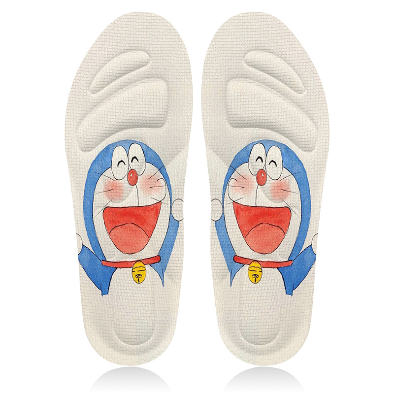 鞋垫卡通二次元动漫竹炭除臭男吸防臭运动减震鞋垫