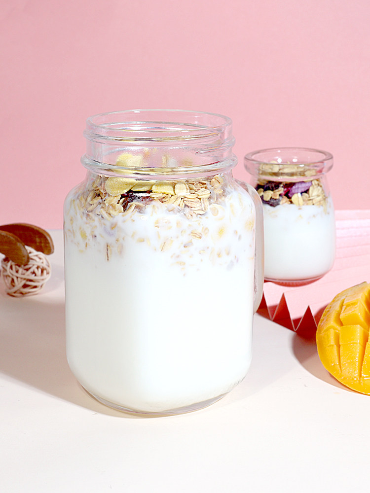 发酵酸奶意亚1l奶茶茶店专用草莓啵啵沙冰酸奶