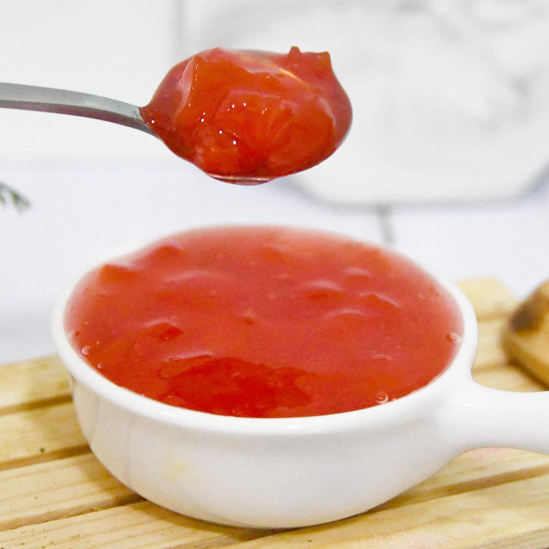 花仙水蜜桃果酱2.5kg果肉肉酱纯果肉果粒酱冰粥果酱