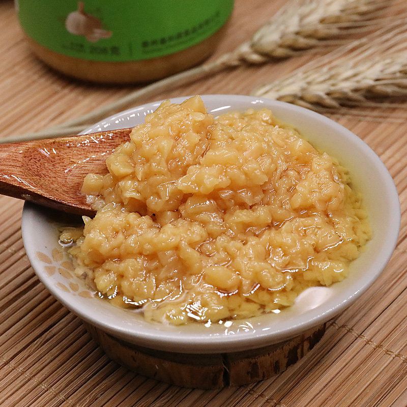 2瓶装蒜蓉酱蒜泥大蒜火锅蘸料烧烤烤茄子烤生蚝花甲粉丝调料