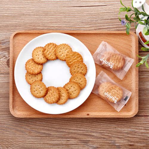 【冬己】日式麦芽海盐饼干406g