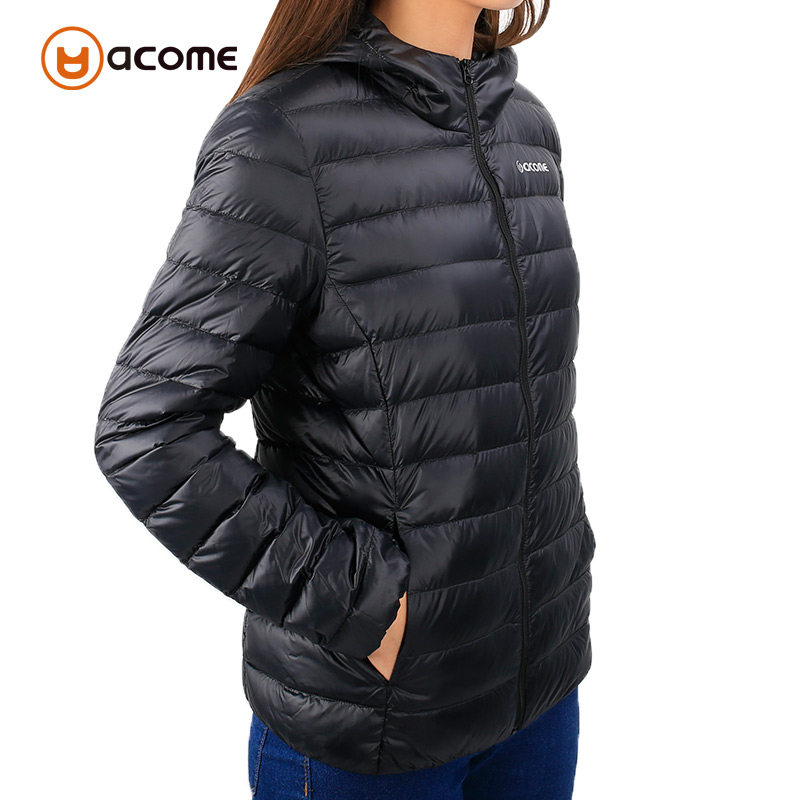 图途户外秋冬acome阿珂姆女式超轻羽绒服防风保暖羽绒衣