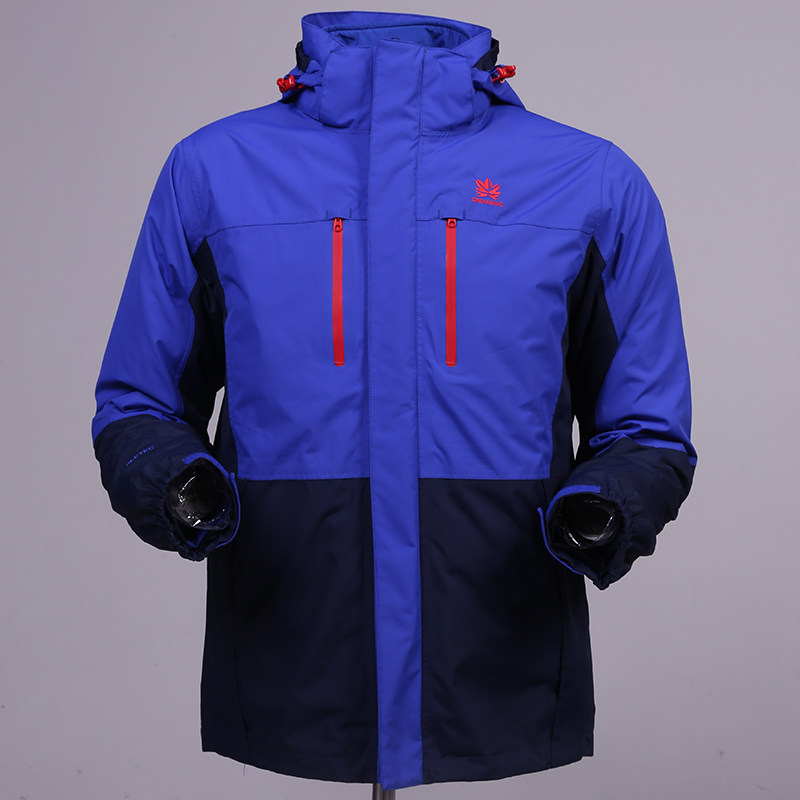 图途户外greanvave绿波男女抓绒三合一冲锋衣可拆卸保暖两件套