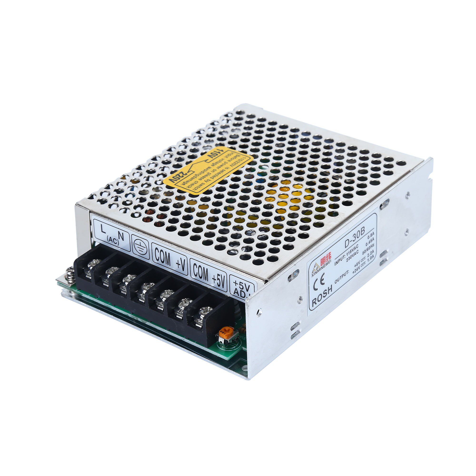 开关电源d30a双组直流30w交流流转输出d30b两组led开关电源