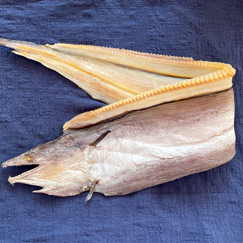 鳗鱼新晒海去头海鳗干鳗海鲜干货500克包邮鱼干