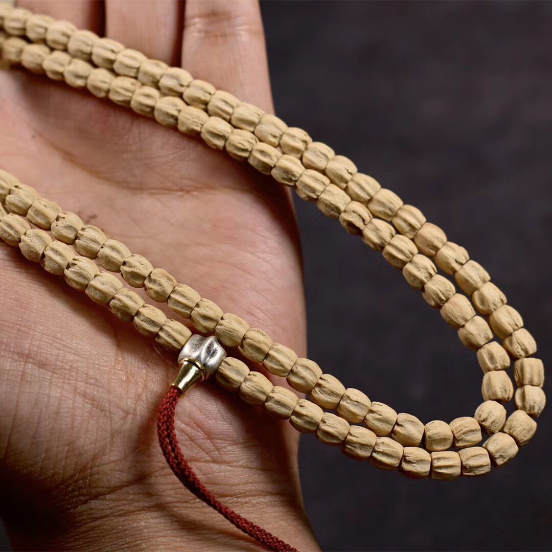 正宗纯热振高桩顺纹柏香原生态百香108颗菩提提子佛珠