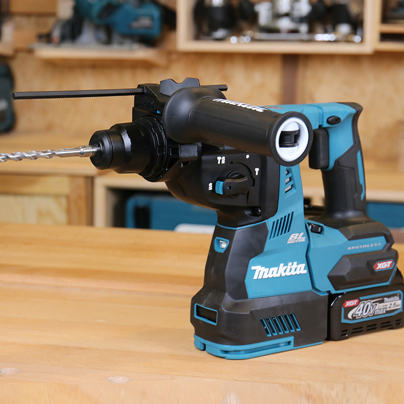 牧田40v新品锂电无刷充电式电锤hr003g冲击钻电电锤