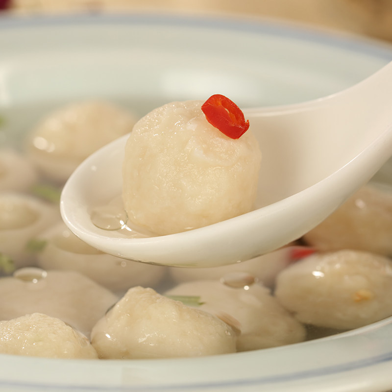 5斤鸡脯鸡胸健身低脂鸡肉丸子麻辣烫关东火锅鸡肉丸