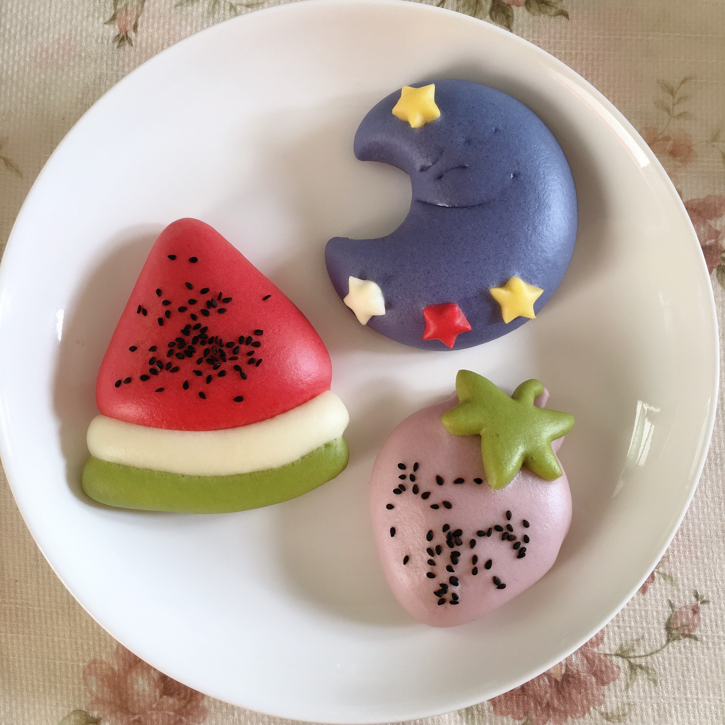 12个蔬菜卡通馒头纯手工面包儿童营养早餐无添加食品包子宝宝辅食