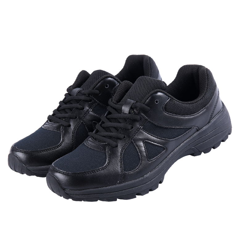 3554新式作训鞋男黑色耐磨训练消防体能运动解放鞋