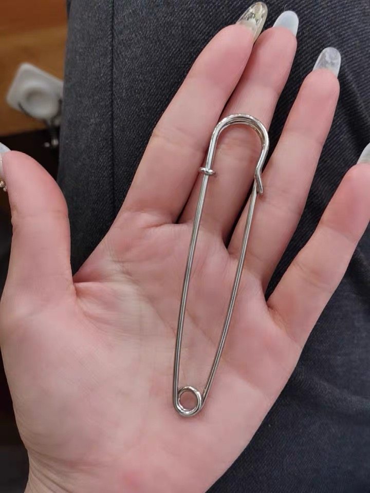 大号别针加厚扣针固定衣服超大安全钢针加粗胸针