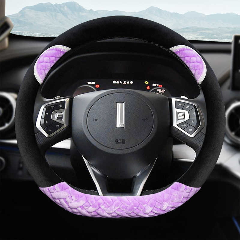 vv7长城魏派wey方向盘vv6vv5p8坦克冬季方向盘套