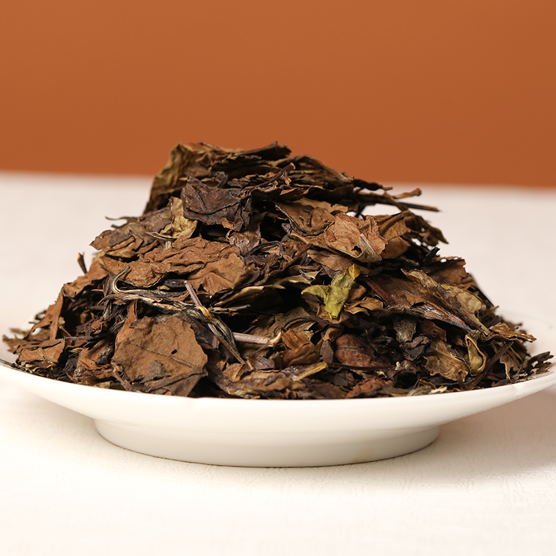 福茗福鼎白茶2021年寿松压白茶砖10斤寿眉