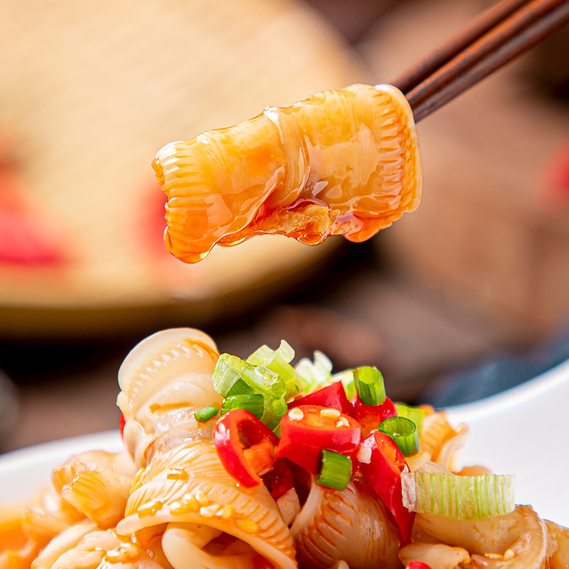 凉菜益旺香辣鹅唇整箱雁唇素菜熟食小吃酒店凉菜