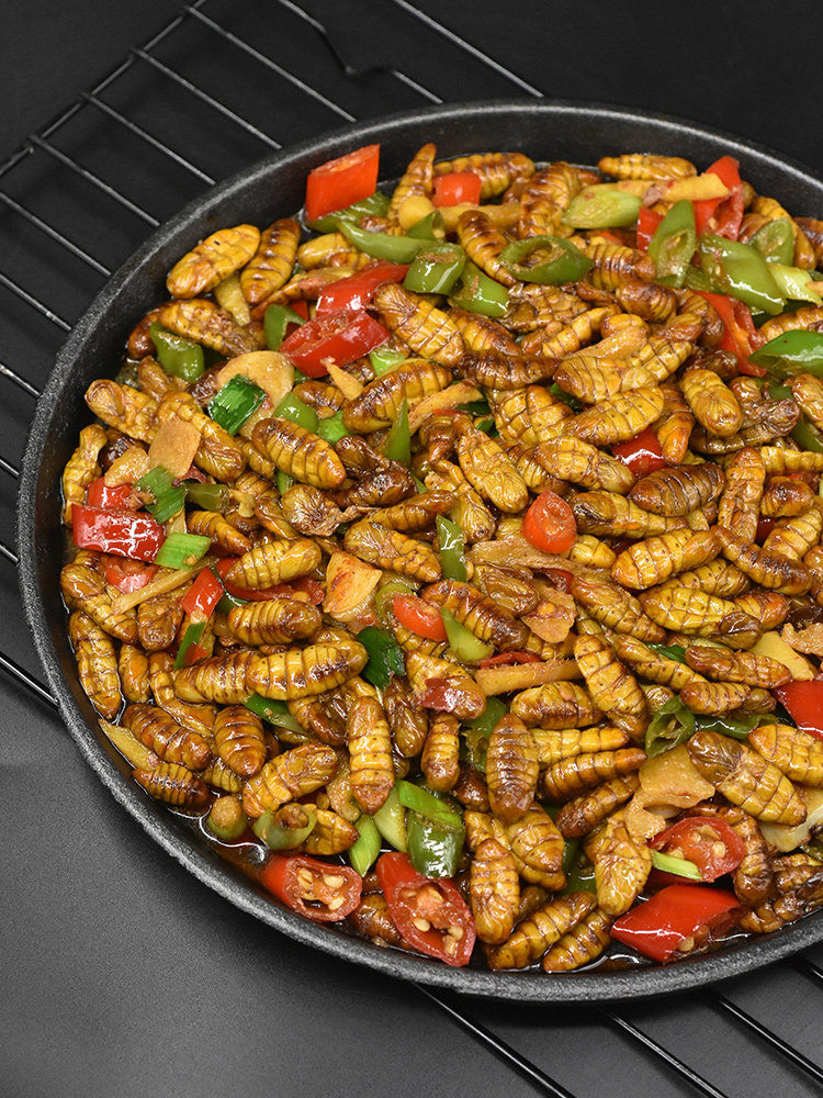 小蚕蛹整箱20包酒店饭店餐厅特色半成品私房招牌其它