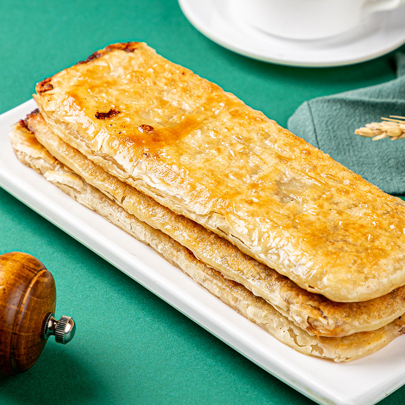 小馋童牛牛排馅饼整箱60袋椒味酒店饭店早餐煎饼