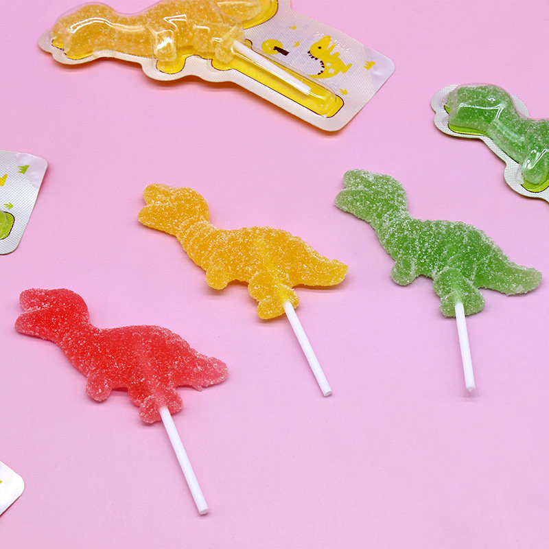 软糖维生素c恐龙果汁软糖棒棒糖