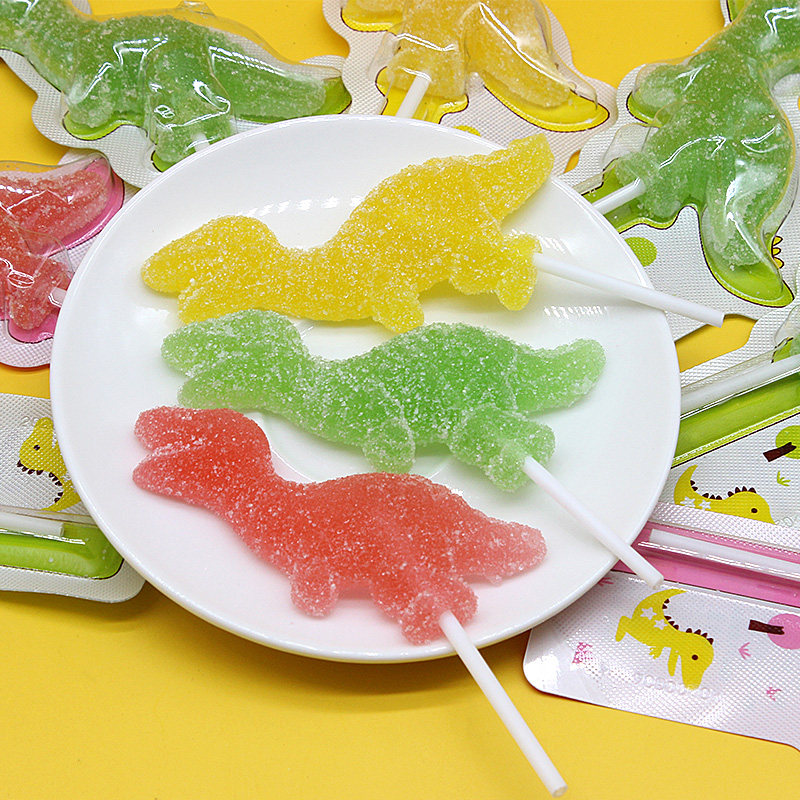软糖维生素c恐龙果汁软糖棒棒糖