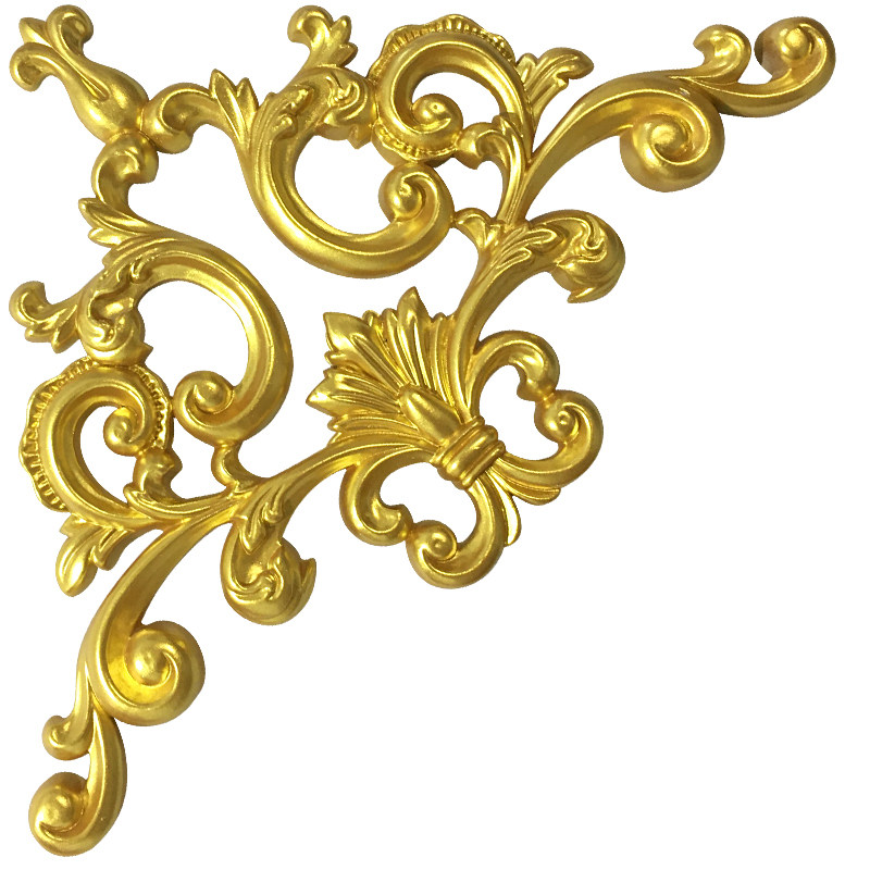 装饰ps角花欧式吊顶背景墙造型雕花木雕