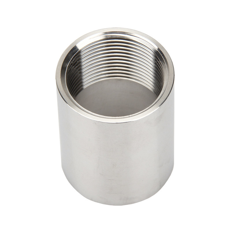 不锈钢管内丝接头双头螺纹管子直接内牙丝扣直通接头