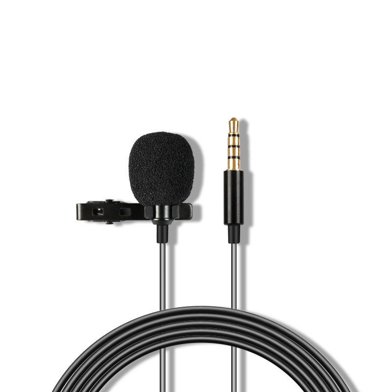 麦克风领夹式手机录音采访vlog单反收音麦胸麦抖音快手吃播声控话筒