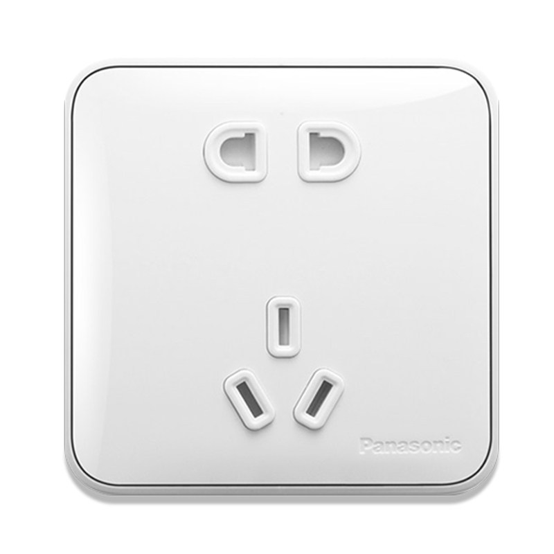 松下五孔空调usb双控一开二三插座开关插座面板电源插座