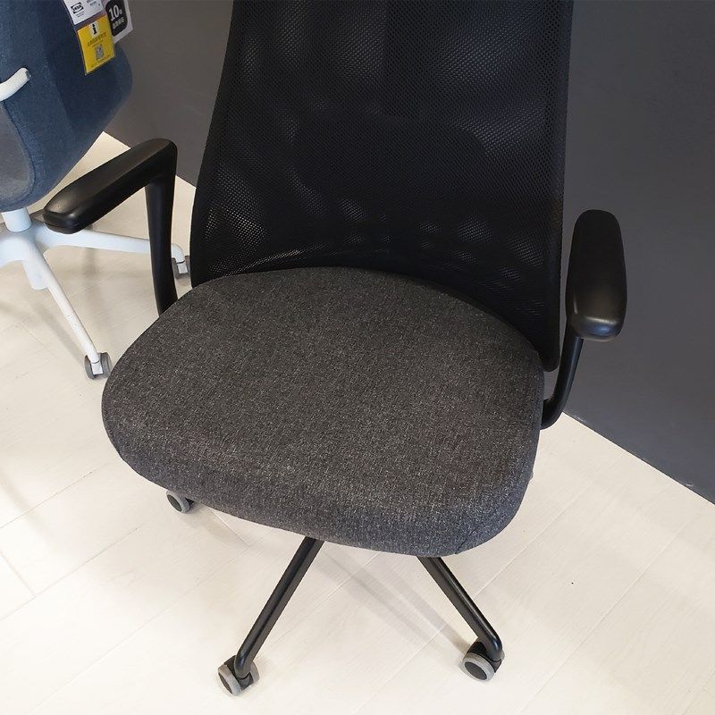 办公椅萱萱宜家ikea耶勒弗亚列特扶手电脑椅背椅电脑椅